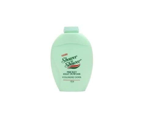 Shower To Shower powder texture close-up highlighting fine, absorbent particles for quick dryness