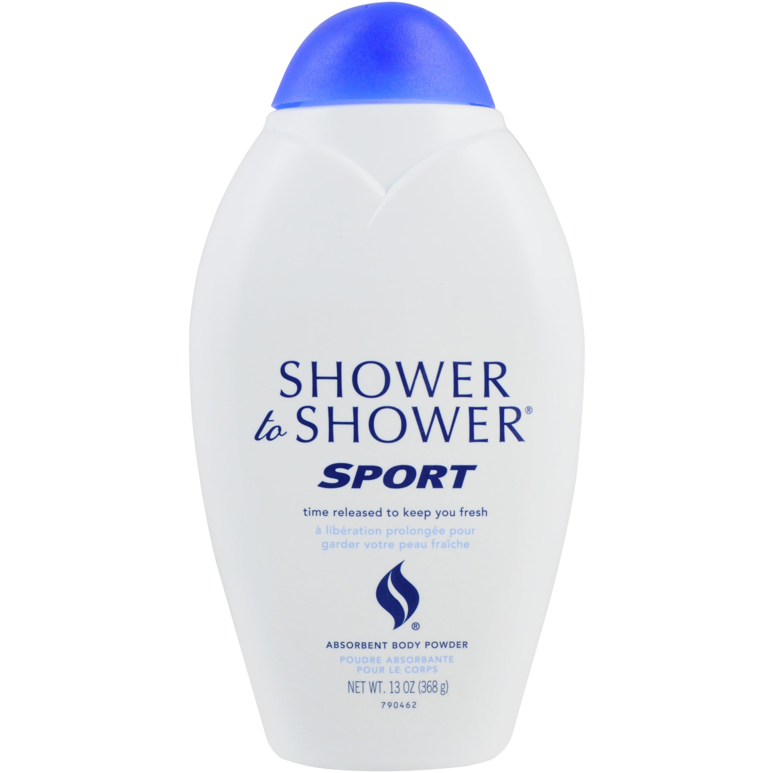 Shower To Shower front can showing label and 13 oz size benefit: clear product identity