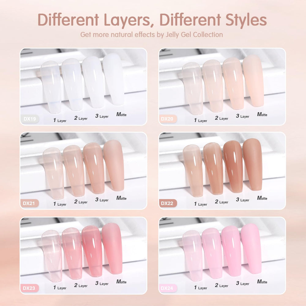 SHOYUM brush close-up revealing jelly gel texture for smooth, buildable layers