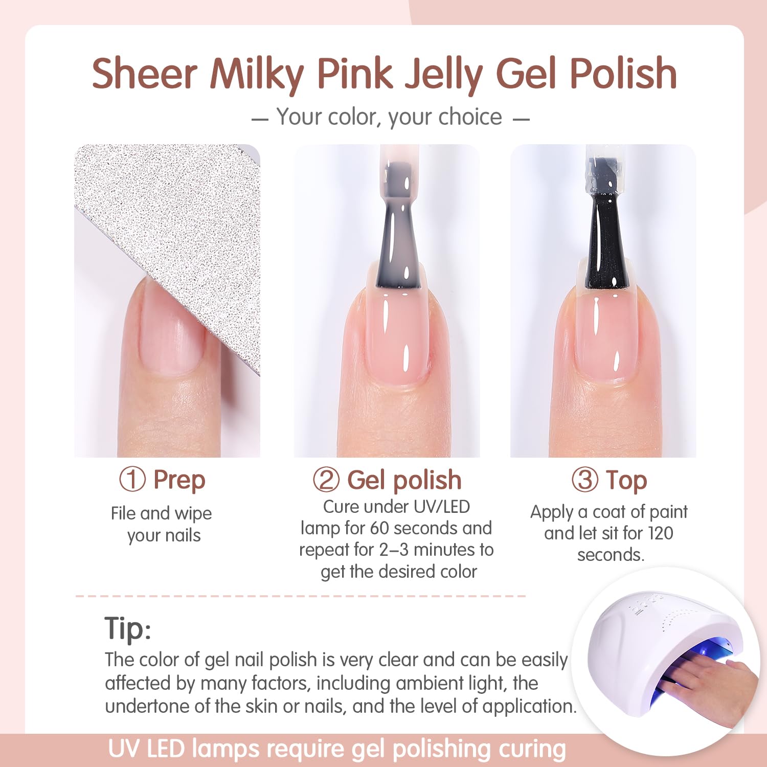 SHOYUM size comparison with hand to illustrate compact bottle volume