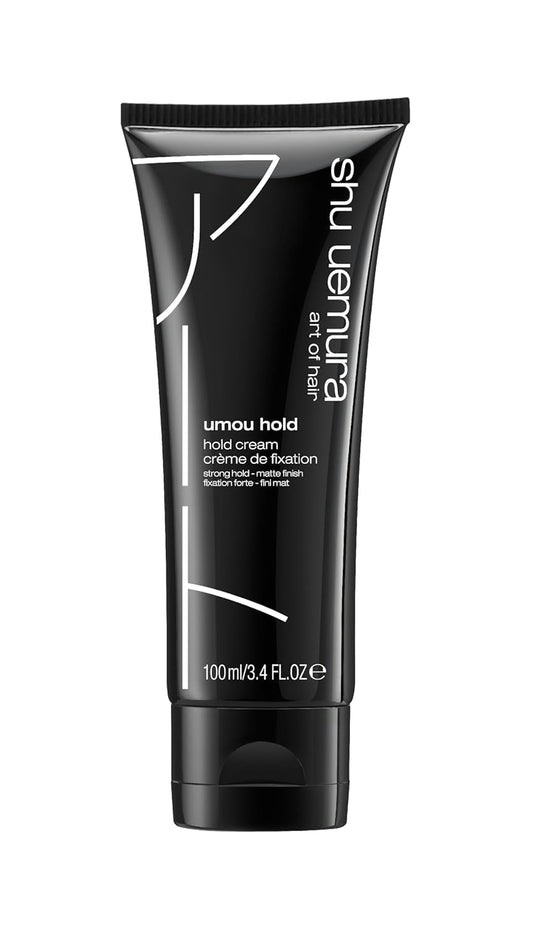 shu uemura art of hair jar front view shows packaging and salon-quality styling