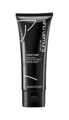 shu uemura art of hair jar front view shows packaging and salon-quality styling