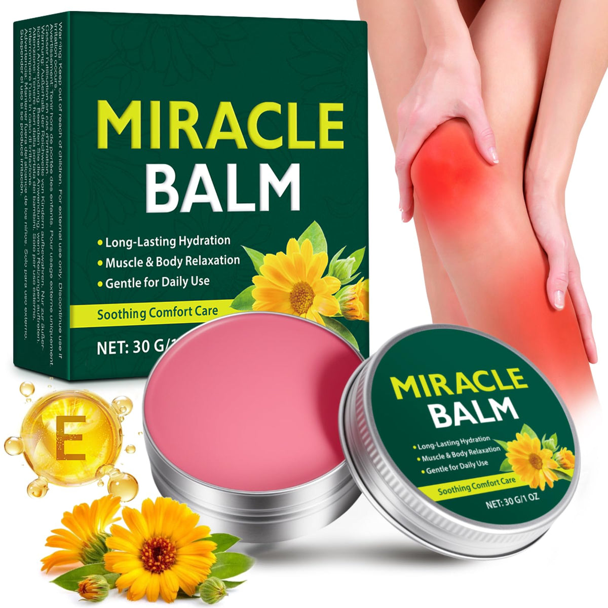 Shuangjia front packaging showing balm and quick relief benefits
