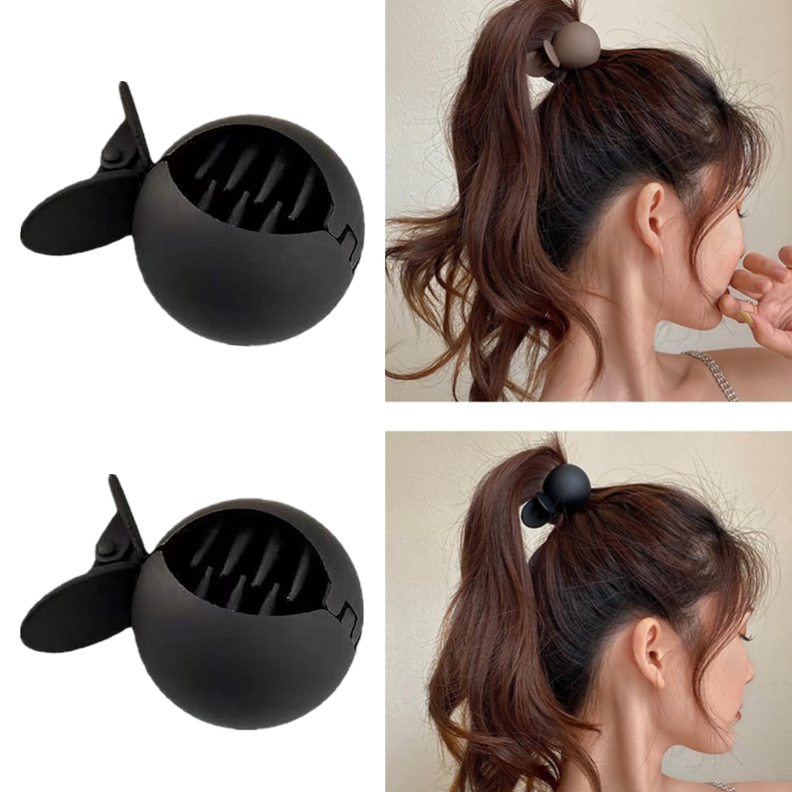 SHUNGXINYI clip worn with outfit showing decorative flair and versatility