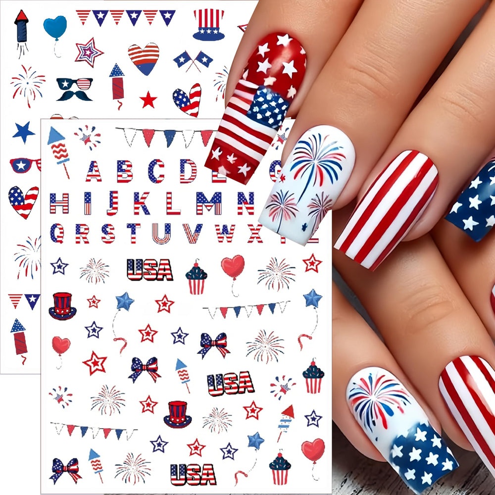 SHUXILIN tweezers and topcoat beside stickers for simple application and sealing