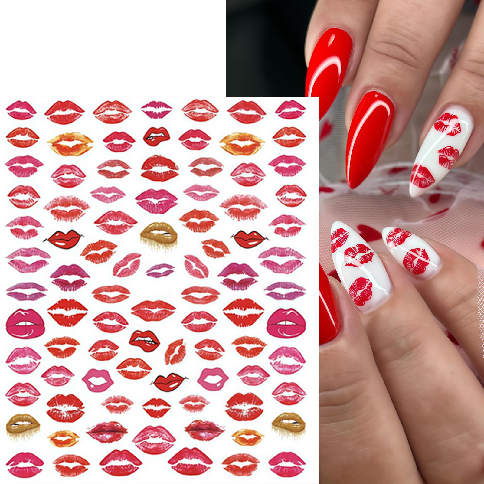SHUXILIN tweezers placing decal on nail, helps precise application and clean edges