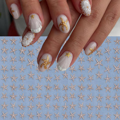 SHUXILIN beach-themed manicure lifestyle photo inspiring summer and vacation looks
