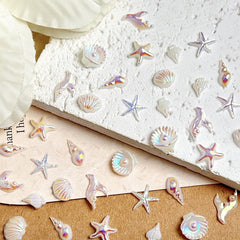 SHUXILIN close-up of shell and starfish details highlighting precision