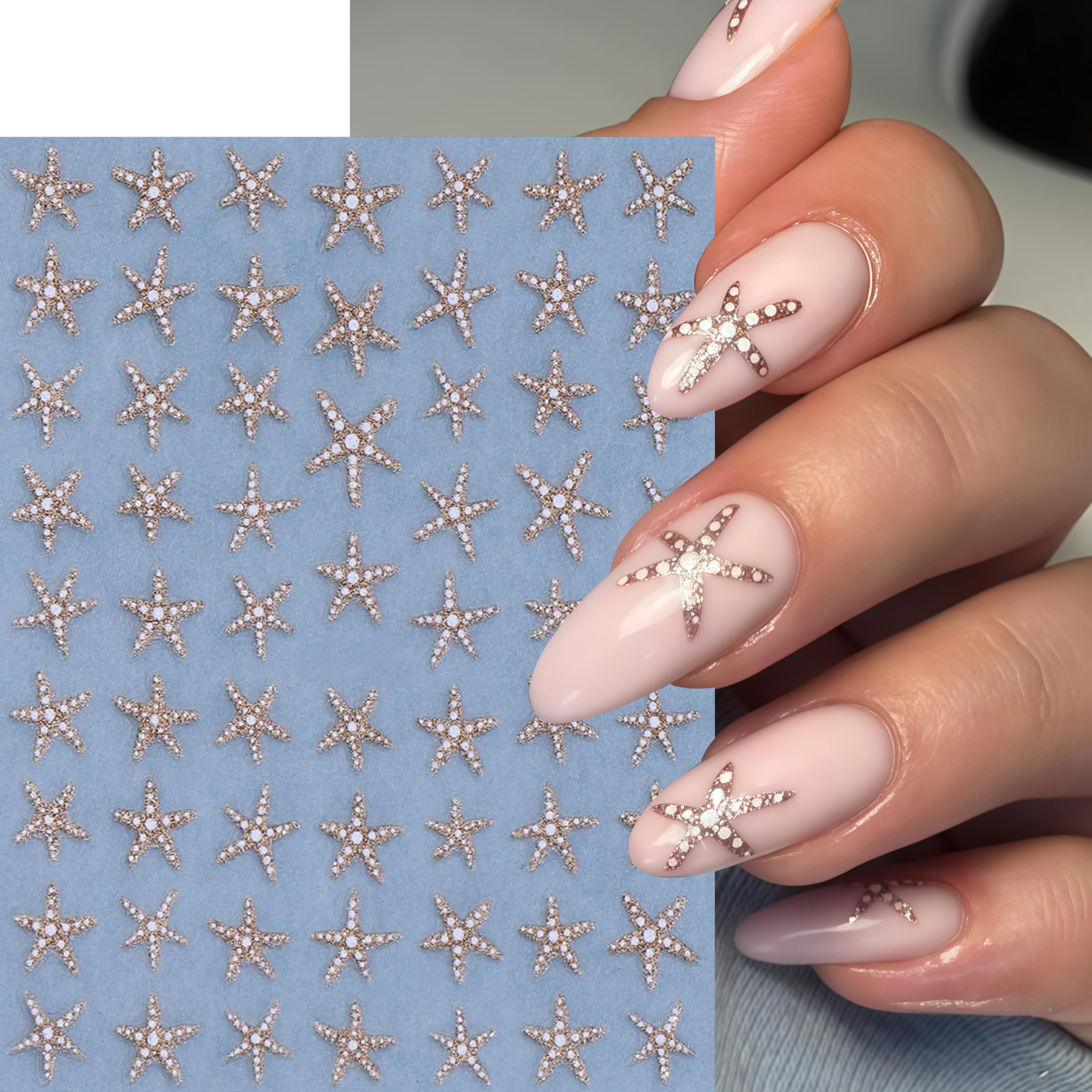 SHUXILIN full sheet layout displaying multiple ocean motifs for mix-and-match options
