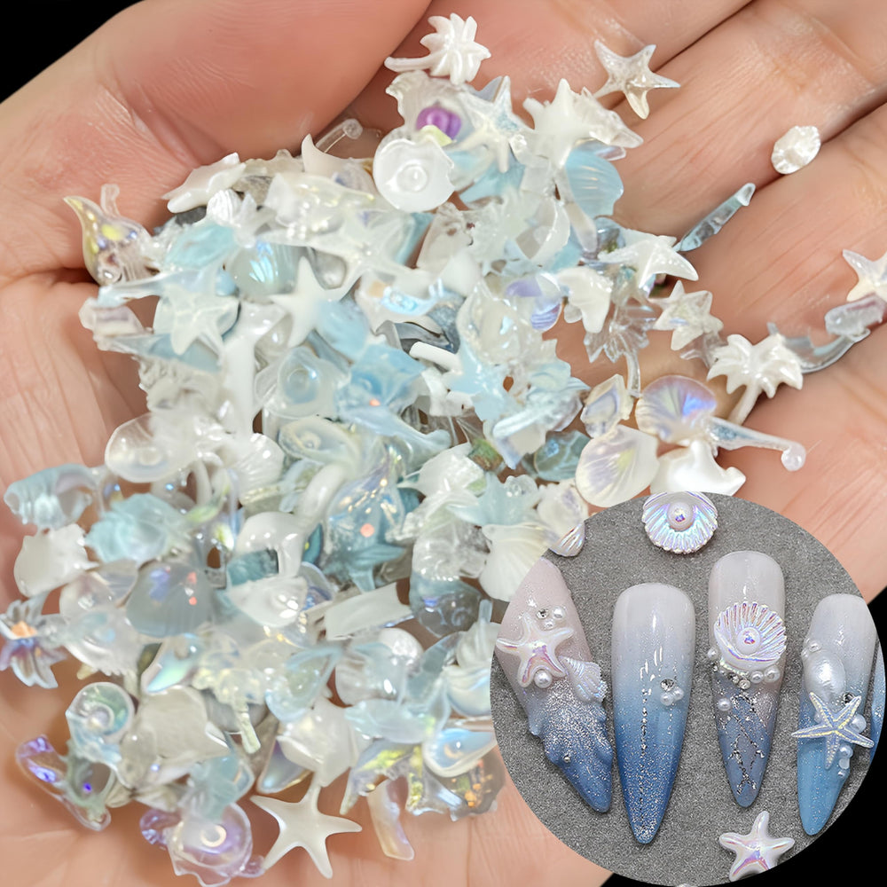 SHUXILIN charms next to coin size comparison for scale clarity