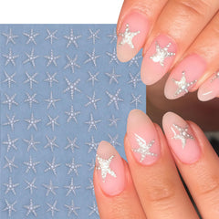 SHUXILIN close-up of gold and silver starfish shimmer details for eye-catching sparkle