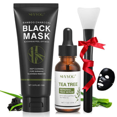 SHVYOG front packaging showing full blackhead mask kit and benefits