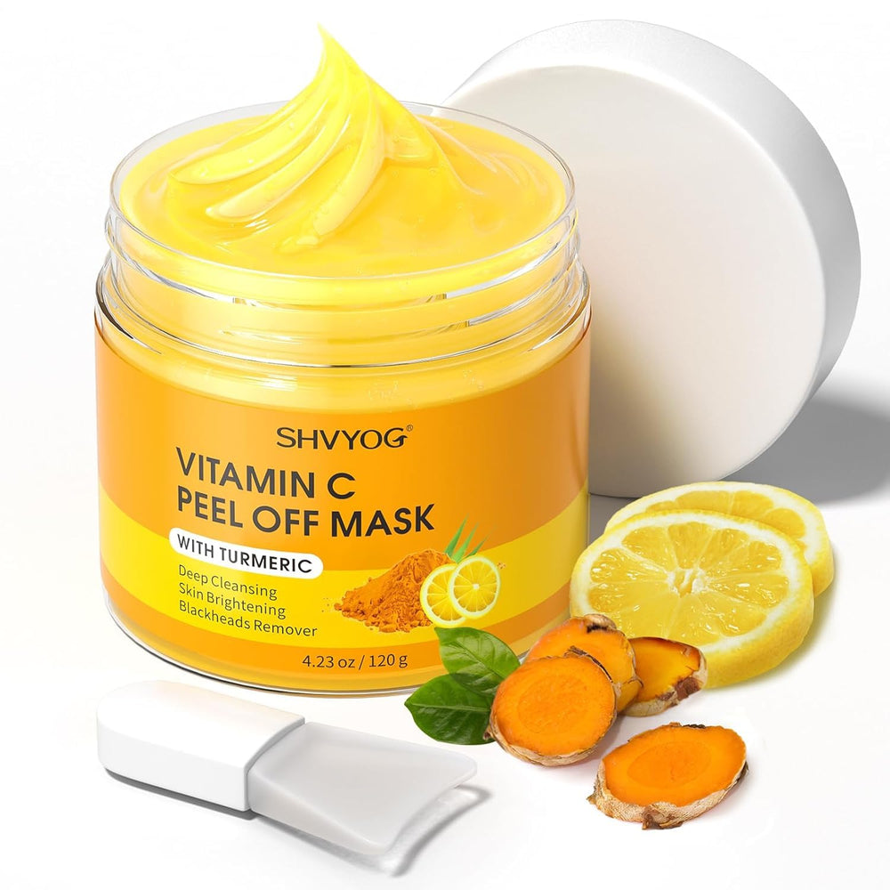 SHVYOG front packaging showing vitamin C turmeric benefits