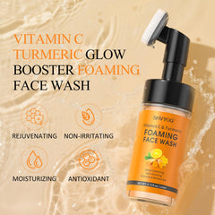 SHVYOG with turmeric root and powder highlighting natural antioxidant benefit