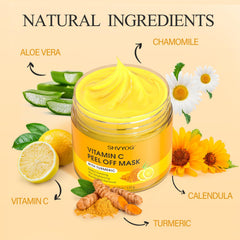 SHVYOG close-up of mask gel texture showing smooth spreadability