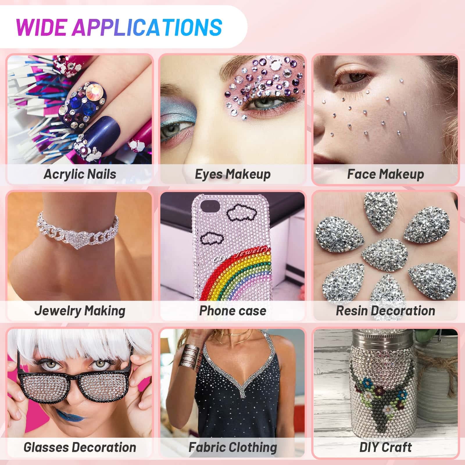 shynek festival lifestyle look model wearing gems for standout sparkle