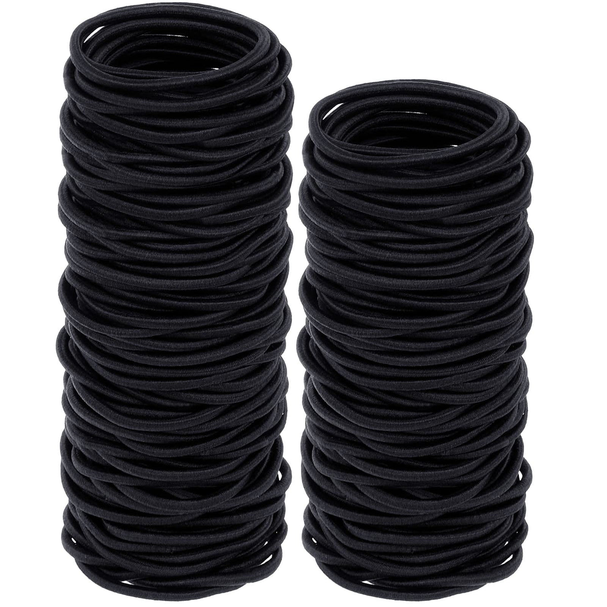 shynek front packaging showing 150 black hair ties and value