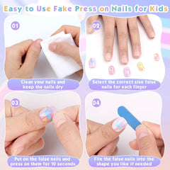 shynek nails next to ruler showing size range, clear size-fit guidance