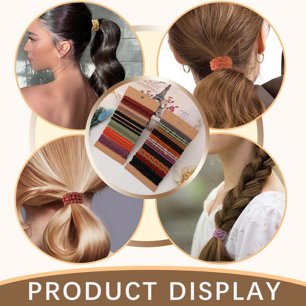 SIADEE hair ties worn as wrist bracelets, stylish ready-to-use benefit