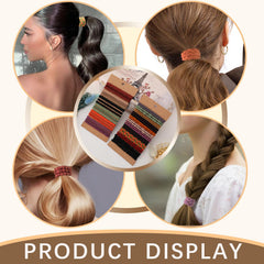 SIADEE hair ties worn as wrist bracelets, stylish ready-to-use benefit