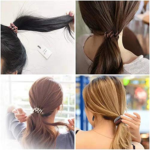 SIADEE rinsed hair ties showing water-resistant easy-care