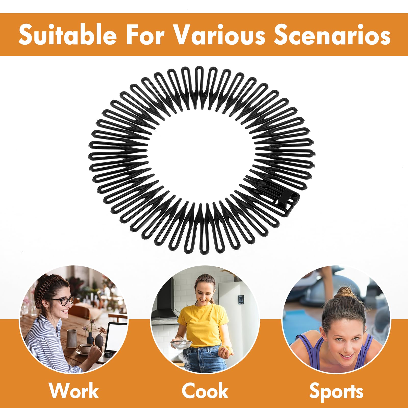 Sibba worn outdoors with sunglasses, practical sun‑ready hair control