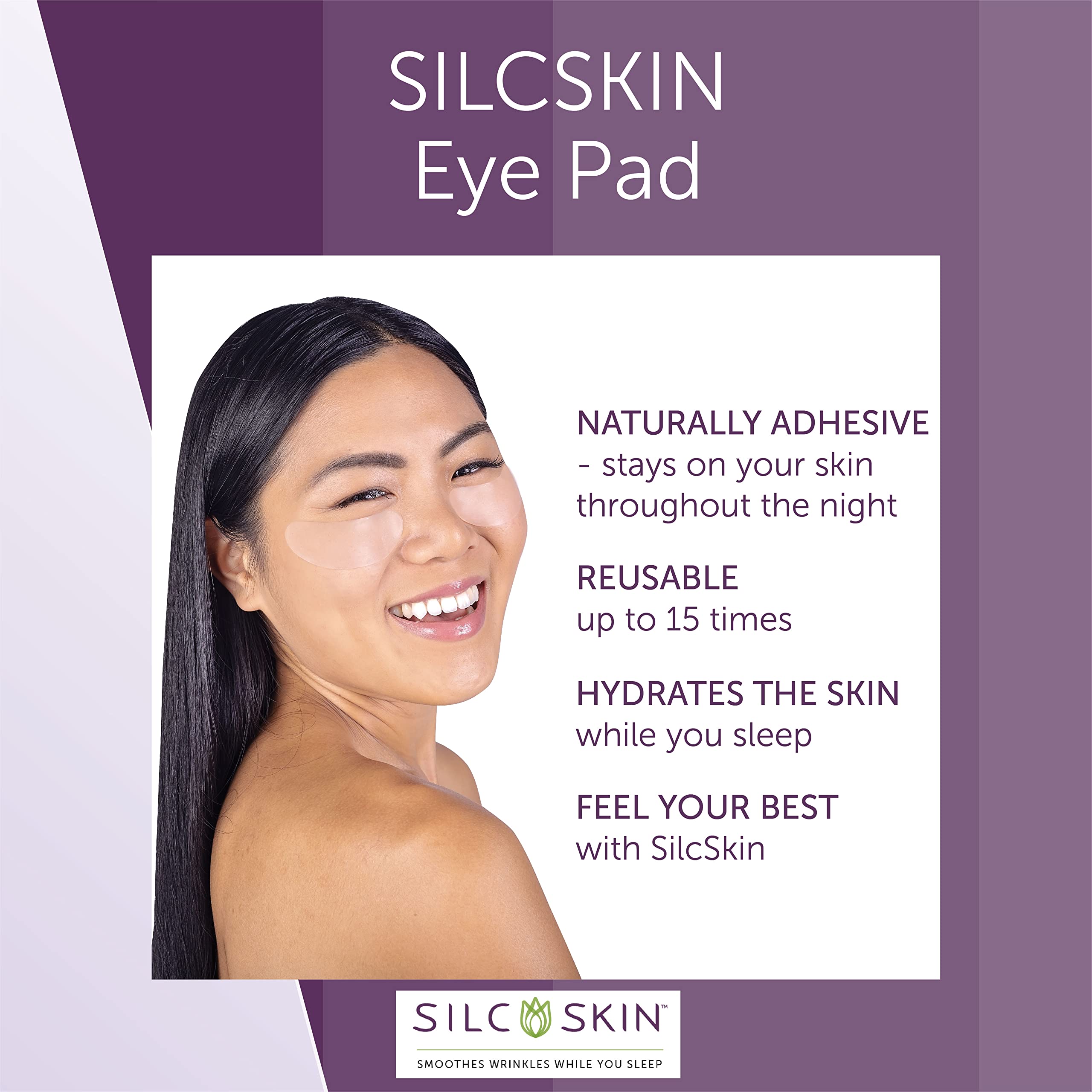 Silc Skin worn along neck contour showing product versatility and coverage