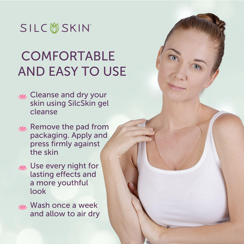 Silc Skin label close-up highlighting hypoallergenic safety