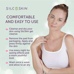 Silc Skin label close-up highlighting hypoallergenic safety