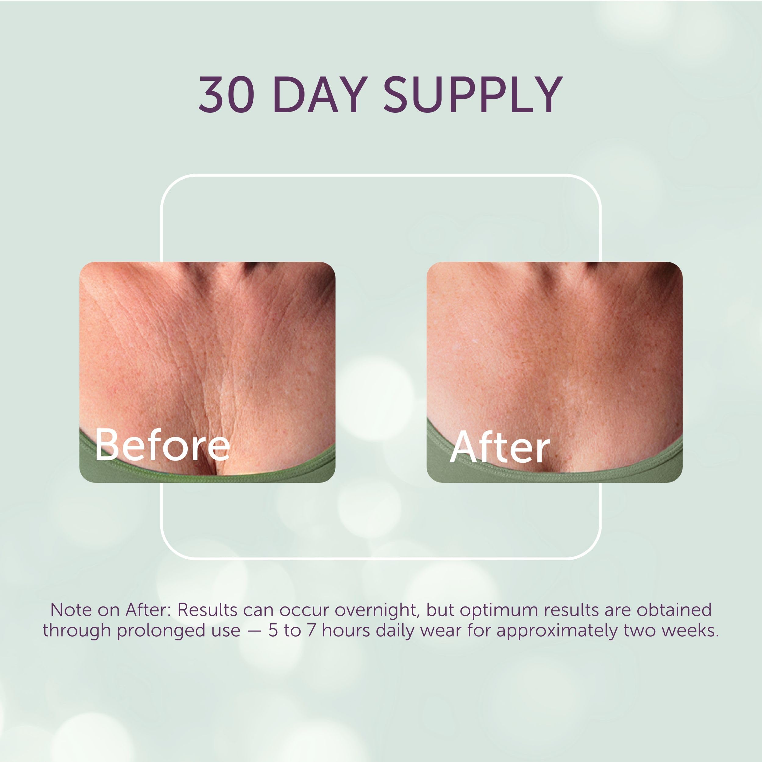 Silc Skin pad on hand showing scale and portable benefit