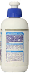 Model applying Silicon Mix before blow-drying, illustrating improved manageability and reduced frizz