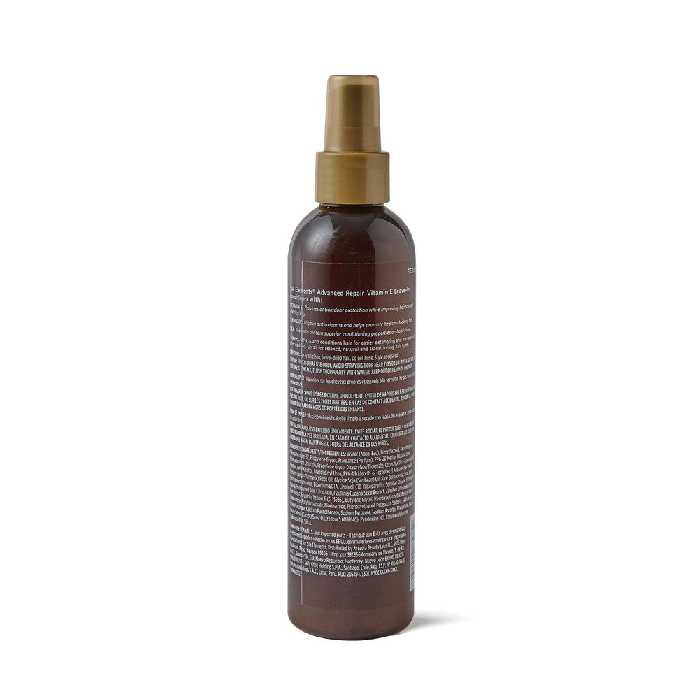 Silk Elements leave-in conditioner texture close-up showing creamy slip and lightweight hydration