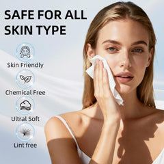 SilkenVive close-up of smooth viscose texture for gentle cleansing
