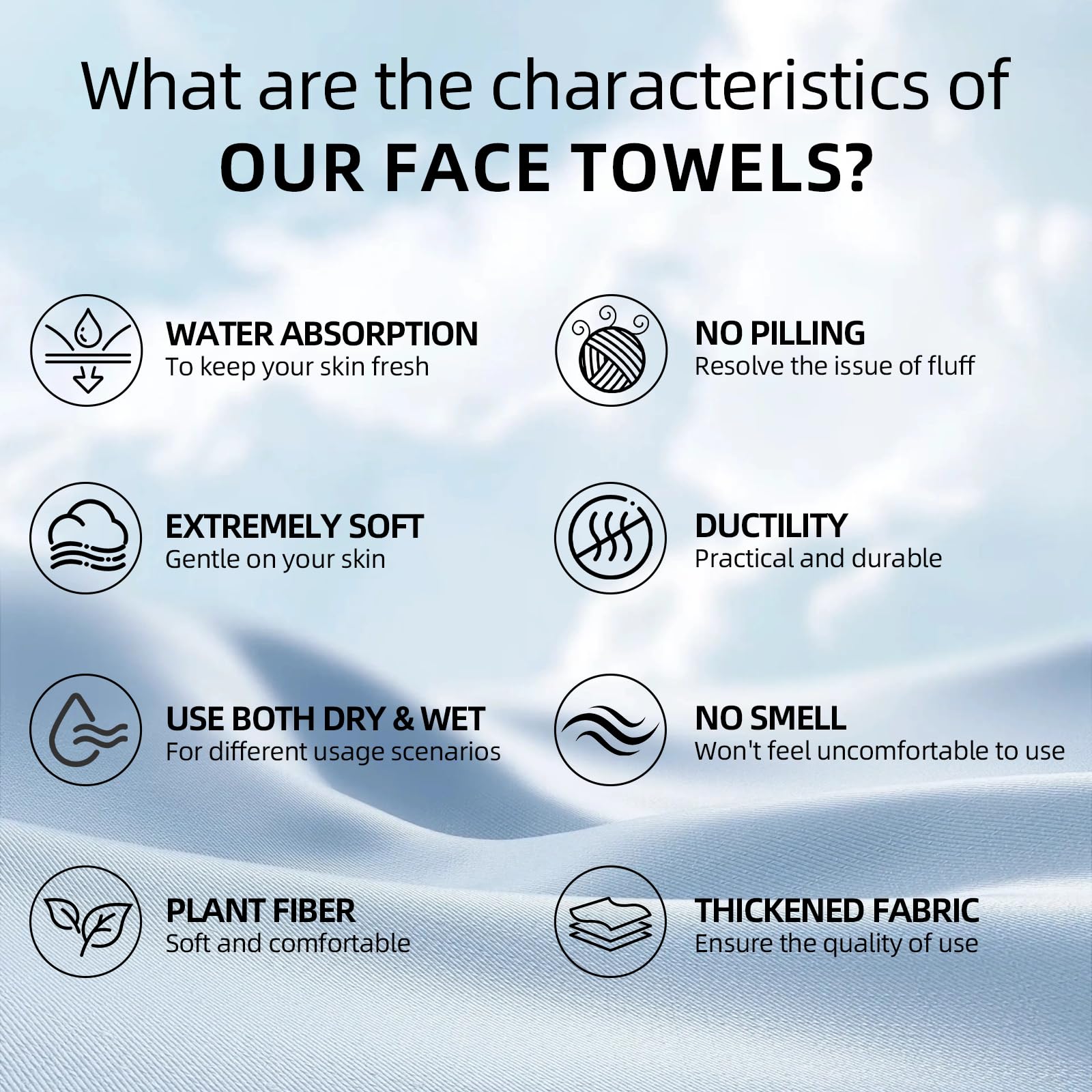 SilkenVive towel removing makeup efficiently without tugging skin