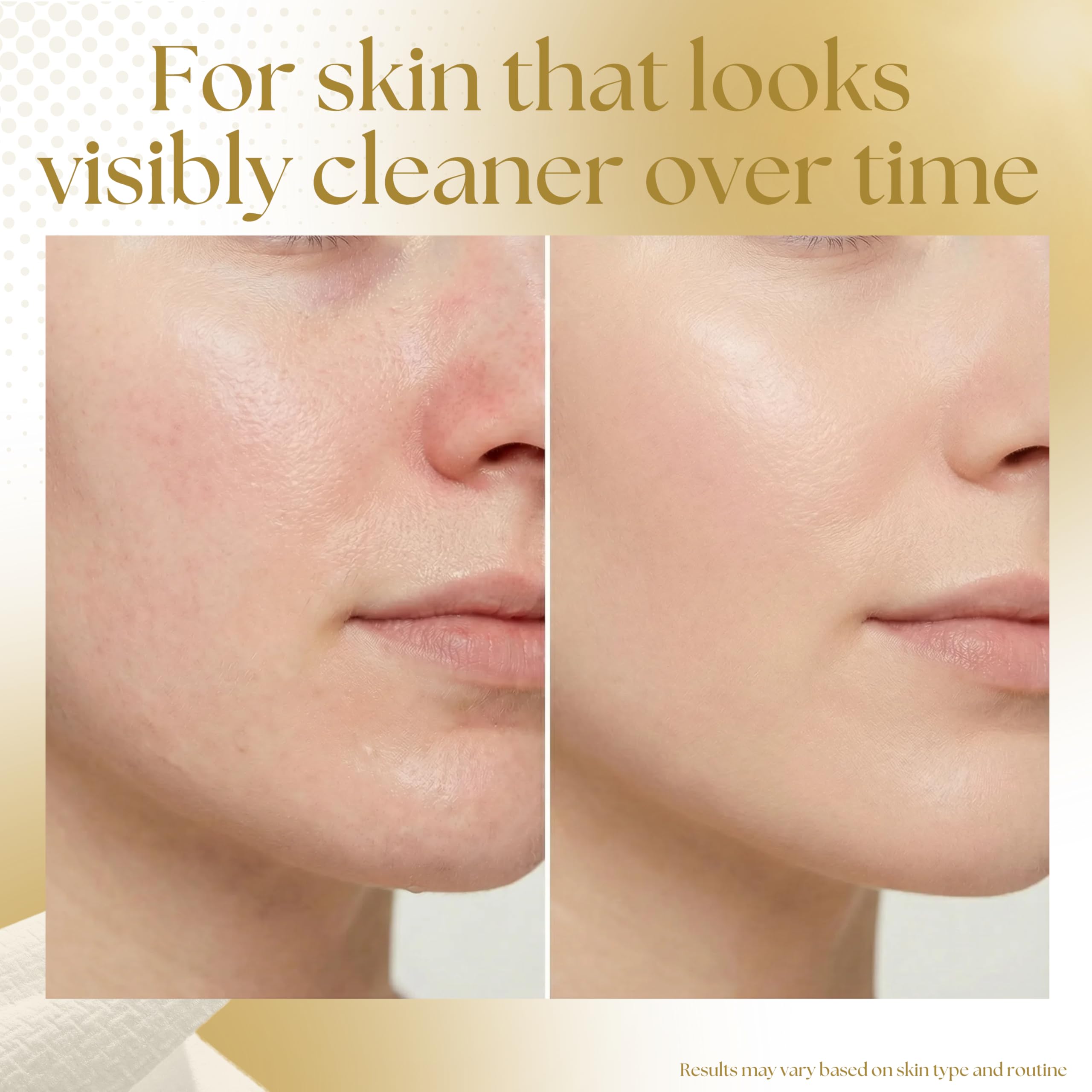 Silklean single towel flat display highlighting XL size and full-face coverage benefit