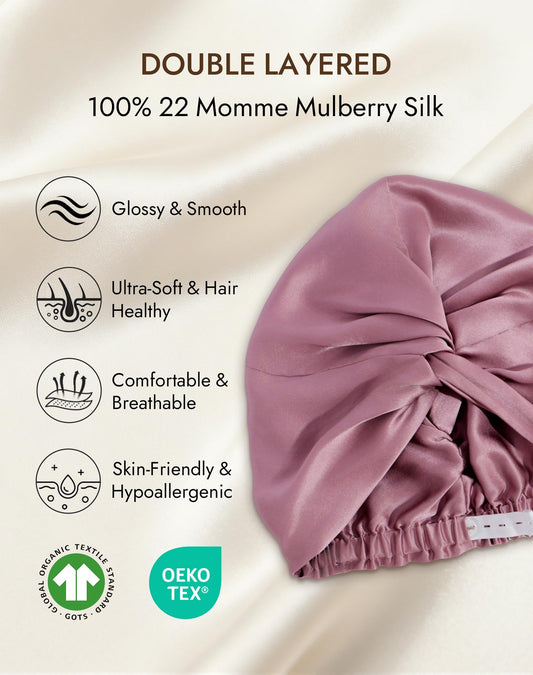 SilkSilky close-up of silk weave showing soft 22 momme texture