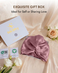 SilkSilky bonnet in gift-ready packaging, ideal present choice