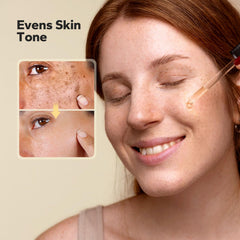 SilkySecret implied before and after skin texture improvement
