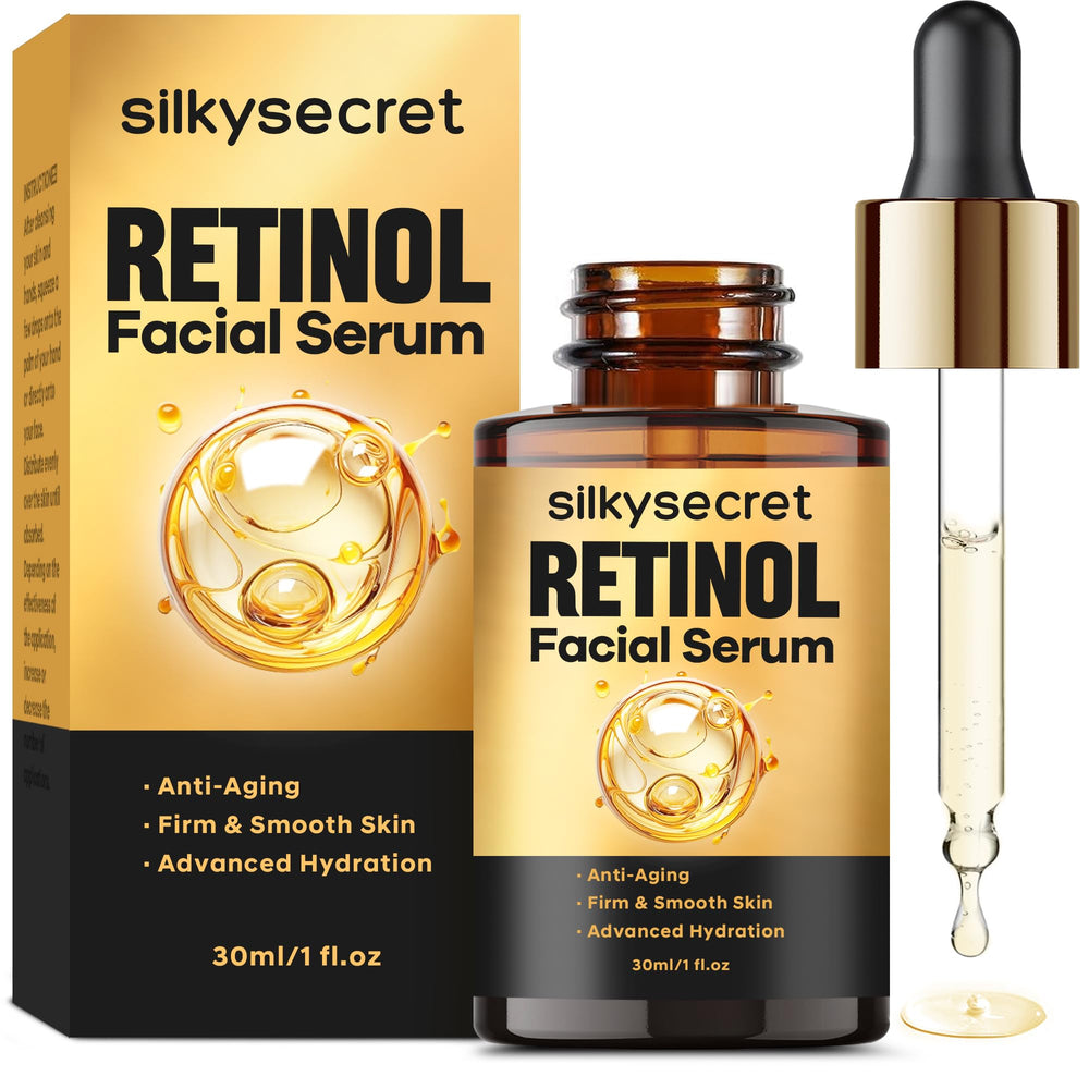SilkySecret bottle front label showing product name and benefits