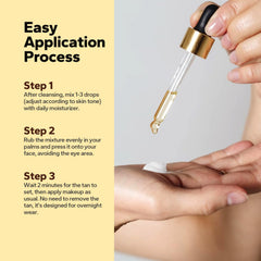 SilkyShark drops mixed into moisturizer illustrating blendability and versatile use