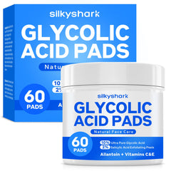 SilkyShark jar front view showing clean packaging and clear product benefit