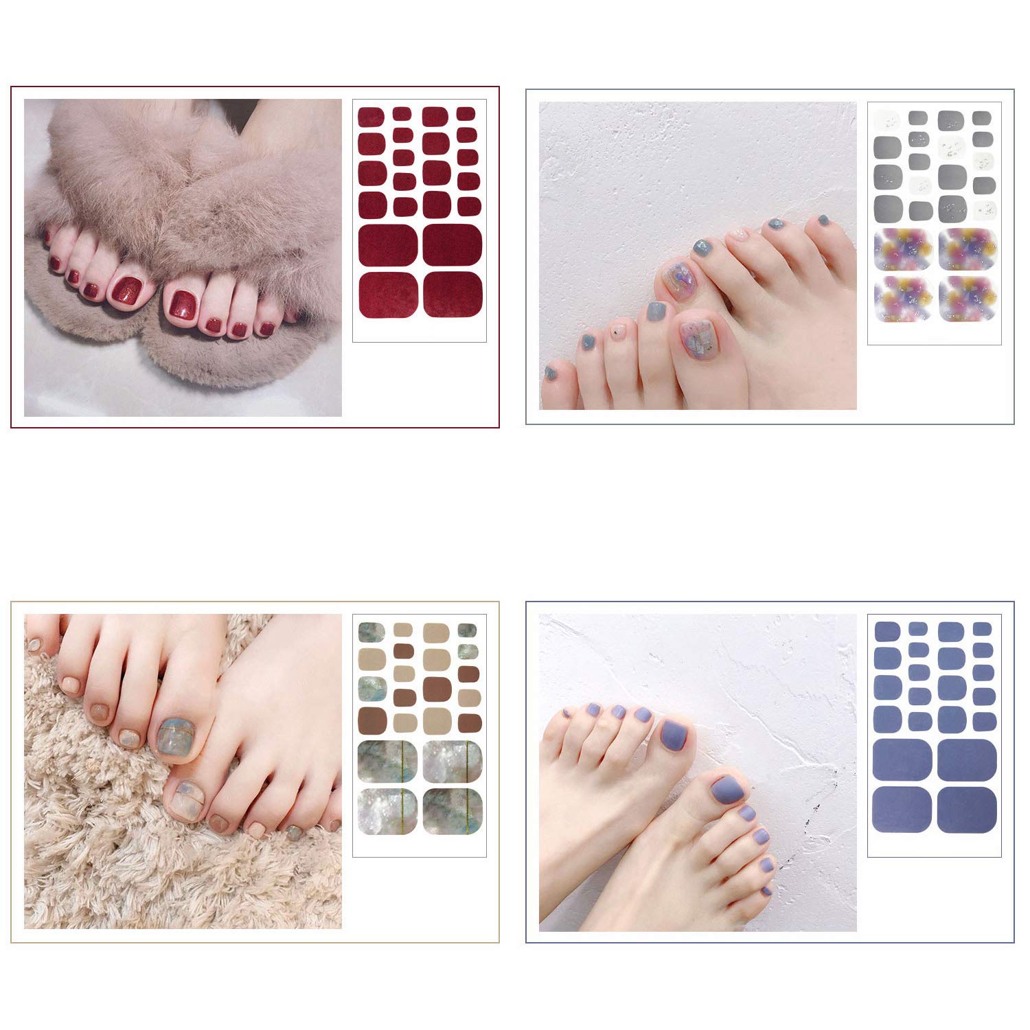 SILPECWEE application demo on toes illustrating quick, mess-free adhesion