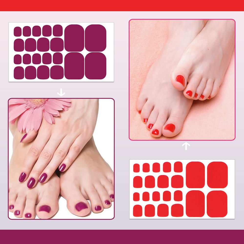 SILPECWEE applying a wrap to a toe demonstrating easy, mess-free use