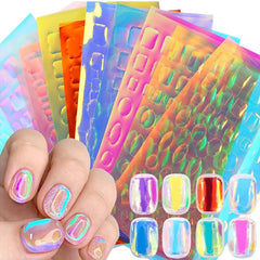 SILPECWEE front packaging showing 11 aurora foil sheets and color variety benefit