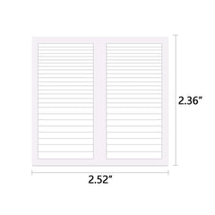 SILPECWEE sheet close-up highlighting straight-line vinyl stickers and clean cuts
