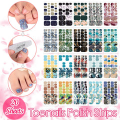 SILPECWEE sheet layout displaying 11 sizes per strip for tailored toenail fit