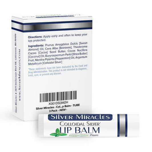 Silver Miracles close-up of balm texture displaying smooth creamy glide and moisturizing look