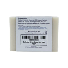 Silver Miracles close-up of soap texture revealing natural speckles and creamy lather, moisturizing benefit
