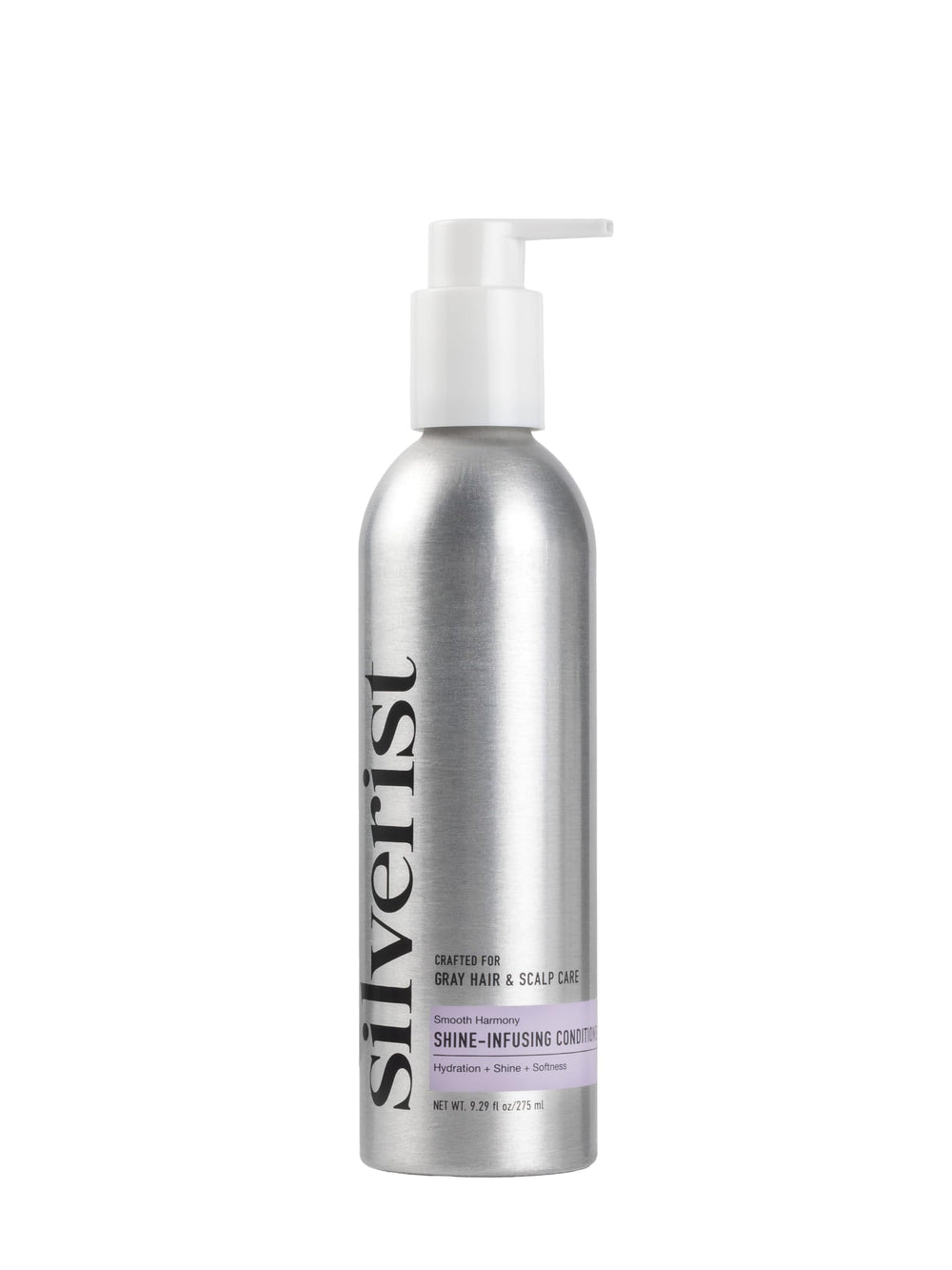 Silverist front packaging showing bottle and product name, highlighting clean formulation benefits