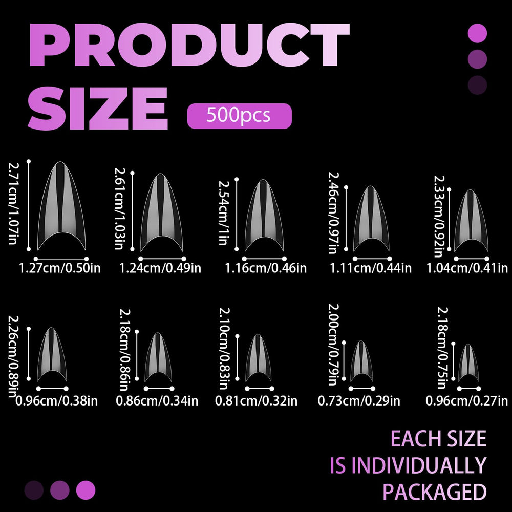 simarro close-up of numbered sizes 0-9 for quick selection and fit